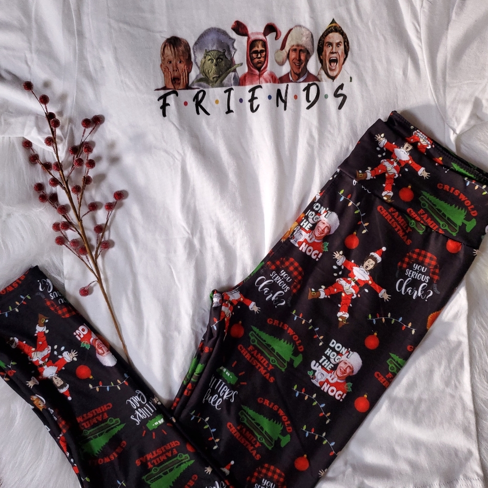 Christmas vacation leggings